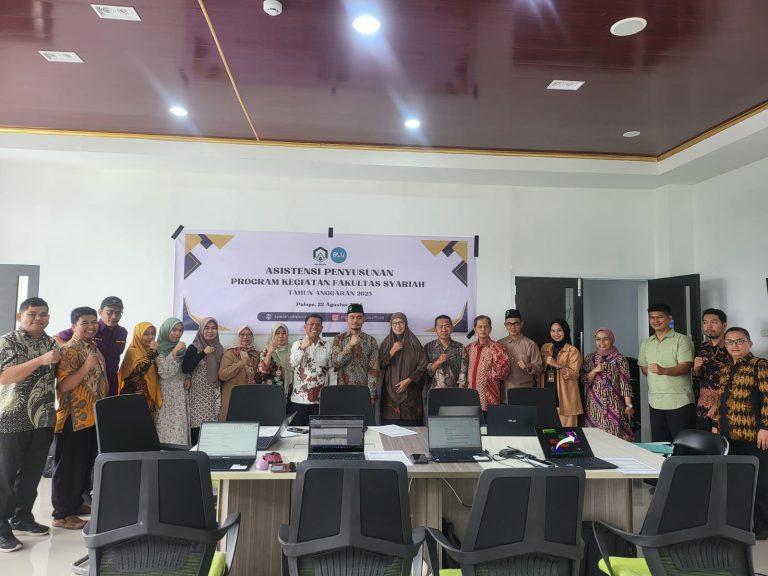 Asistensi untuk Peningkatan Kualitas dan Capaian Kegiatan Fakultas Syariah Tahun Anggaran 2025